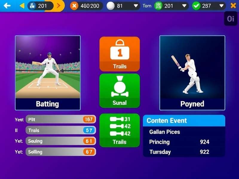 Karnataka Cricket Wizard gameplay screenshot